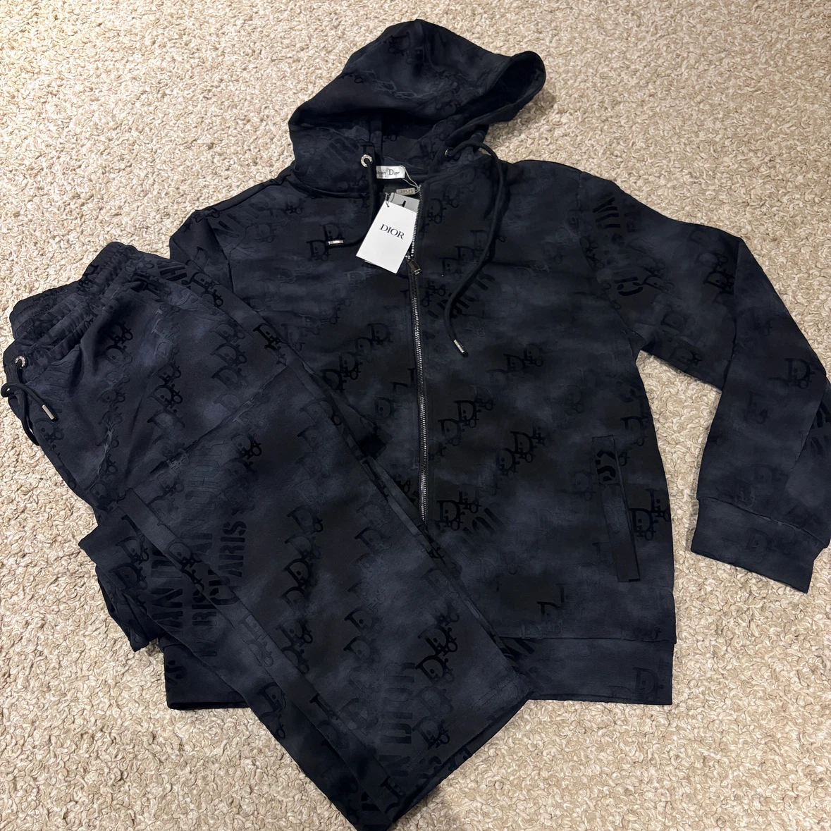 Christian Dior Black Monogram Tracksuit
