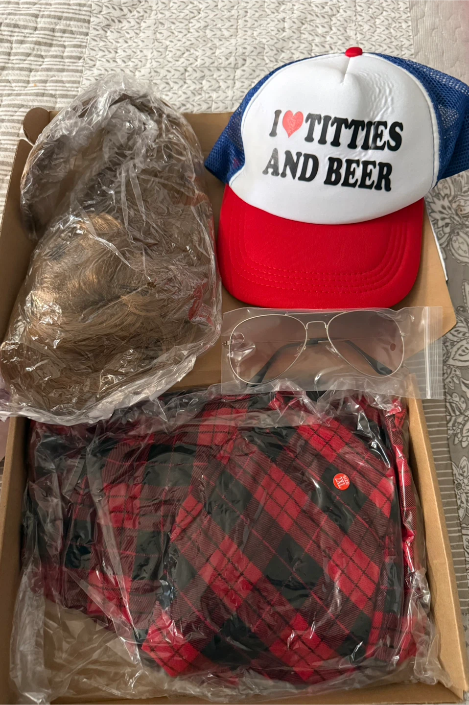 New  80s Costume Set XXL - photo 2