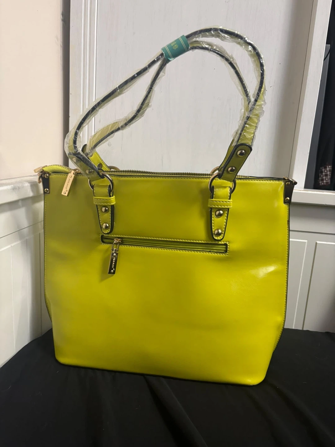 Jiajnoly Yellow Tote Bag Brand New - photo 3