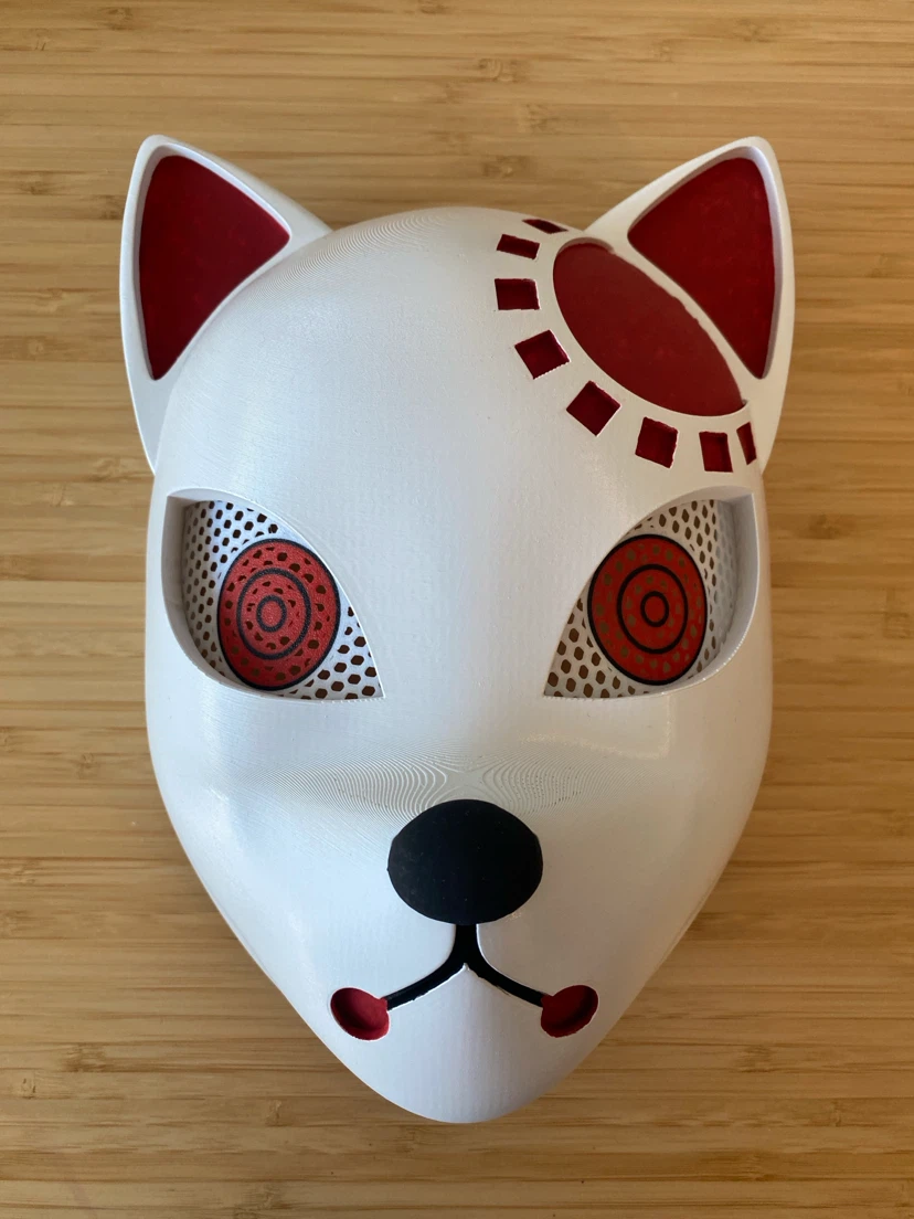 Demon Slayer - Tanjiro's Kitsune - Custom Made Mask