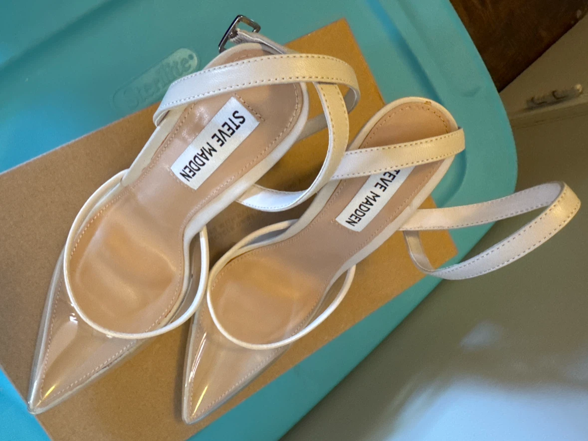 Steve Madden Clear Pointed Heels - photo 3