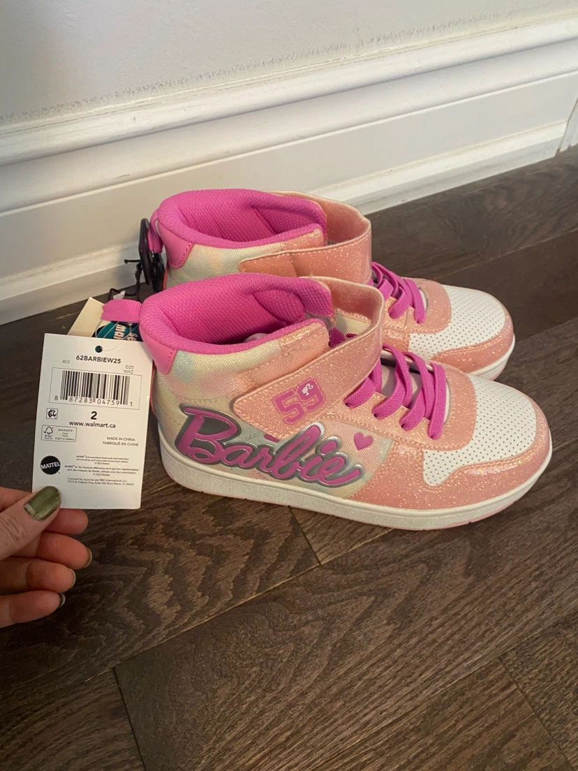 Barbie High-Top Sneakers Size 2 - photo 2