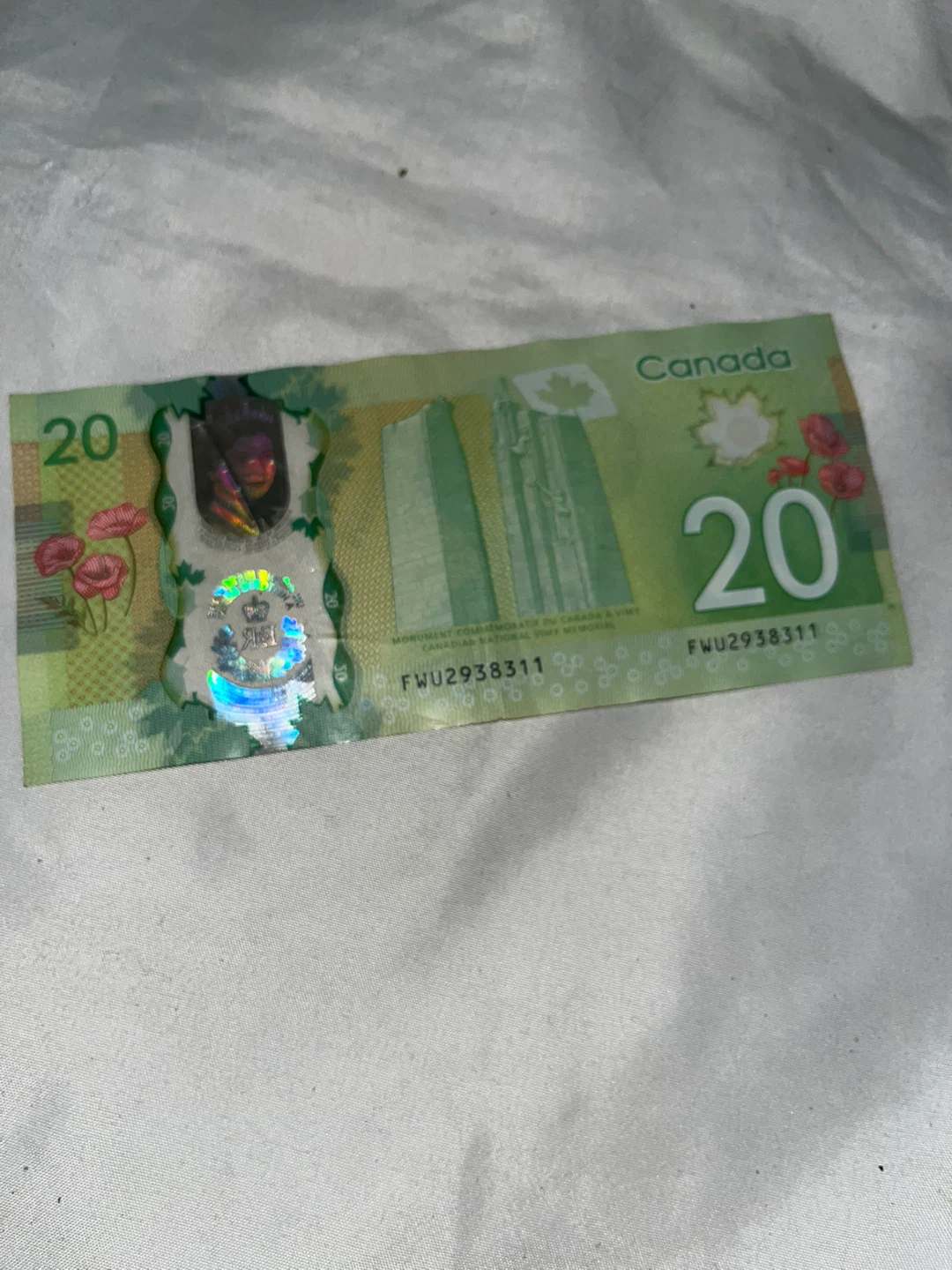 Three rare Canadian 20$ bills - photo 2