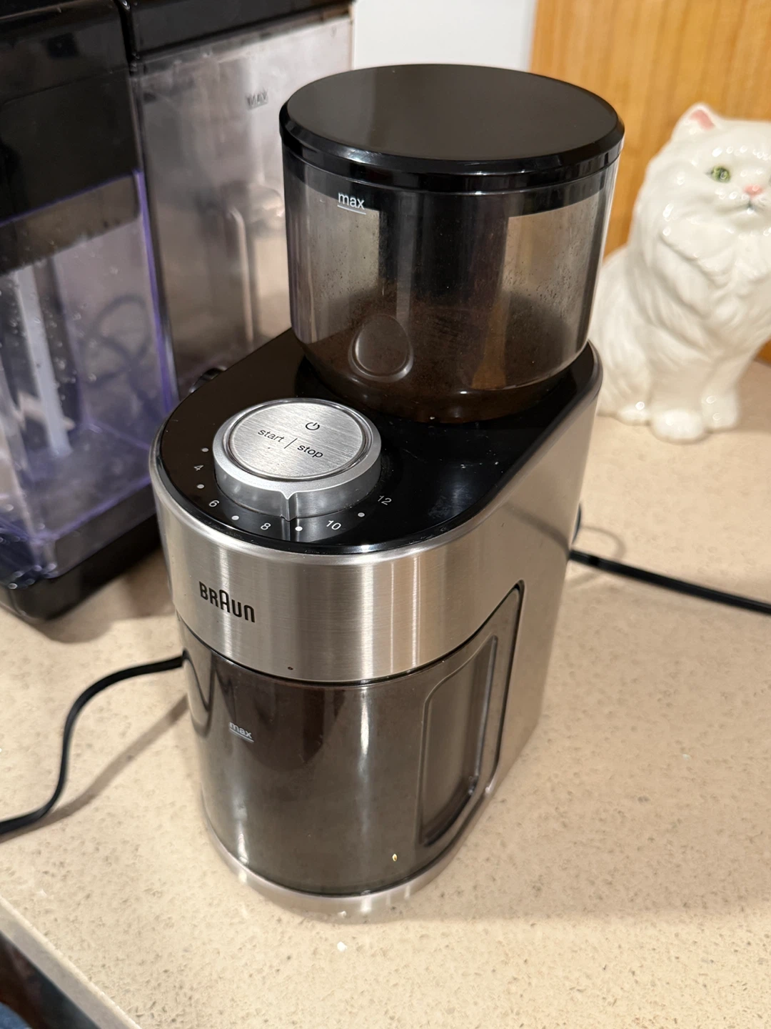 Oster PrimaLatte Espresso Machine and Braun Coffee Grinder - photo 2