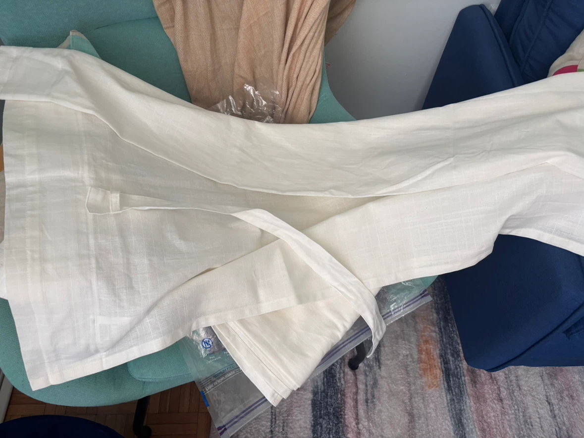 2 IKEA RITVA White Curtains - photo 2