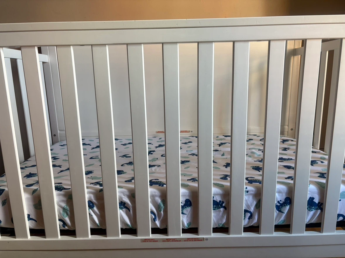 Baby Crib with Dinosaur Bedding - photo 4