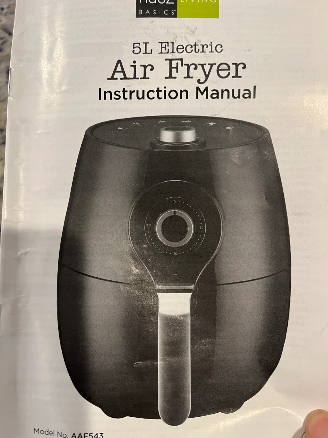 5 L Air fryer