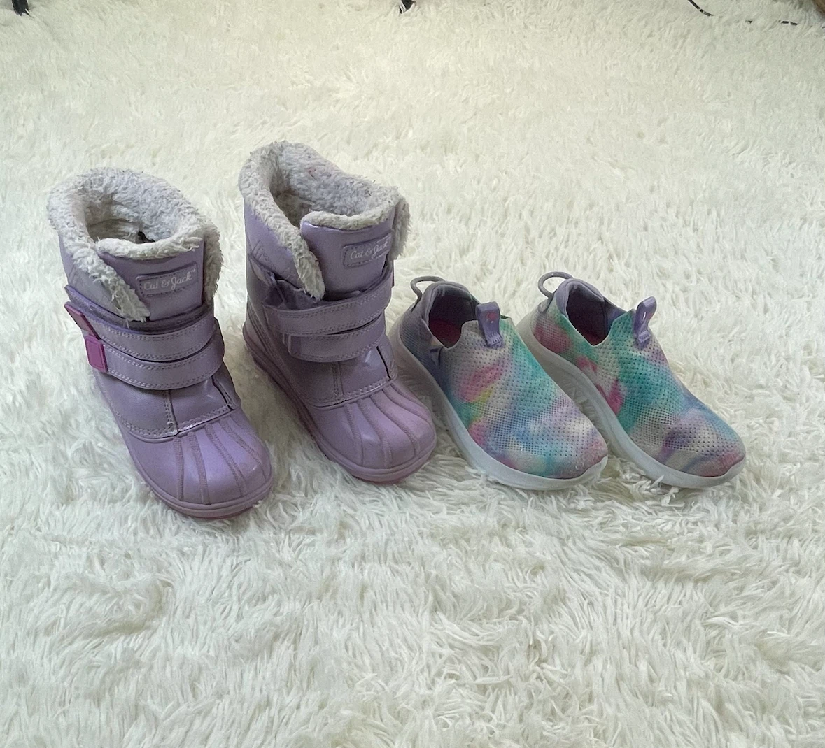 Kids Cat & Jack Boots and Skechers Shoes