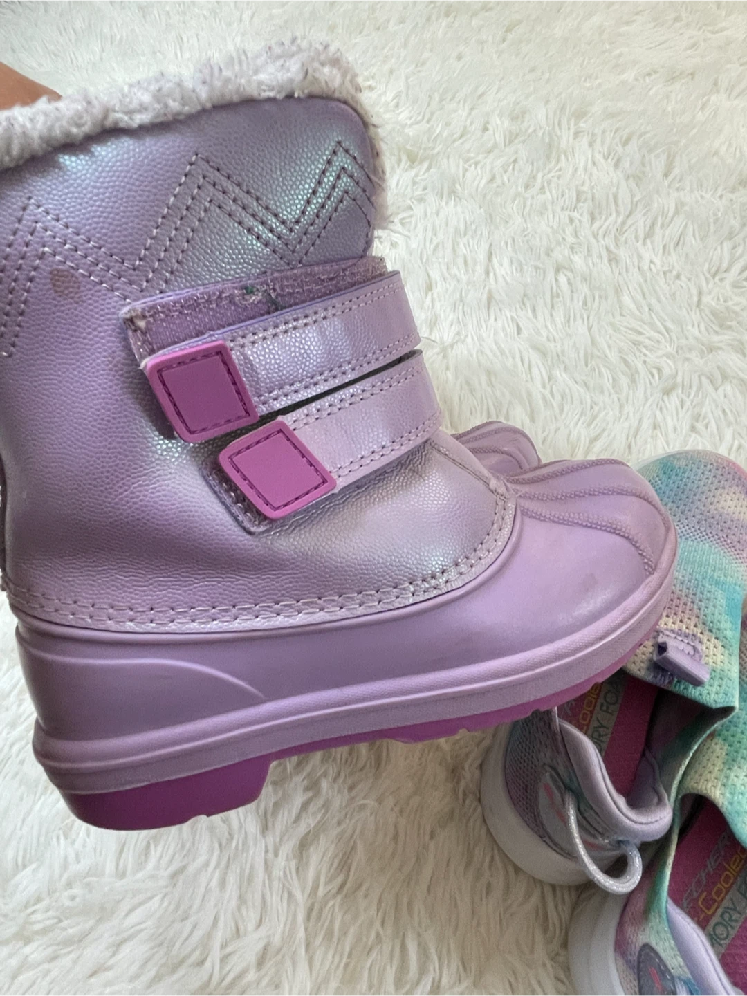 Kids Cat & Jack Boots and Skechers Shoes - photo 2