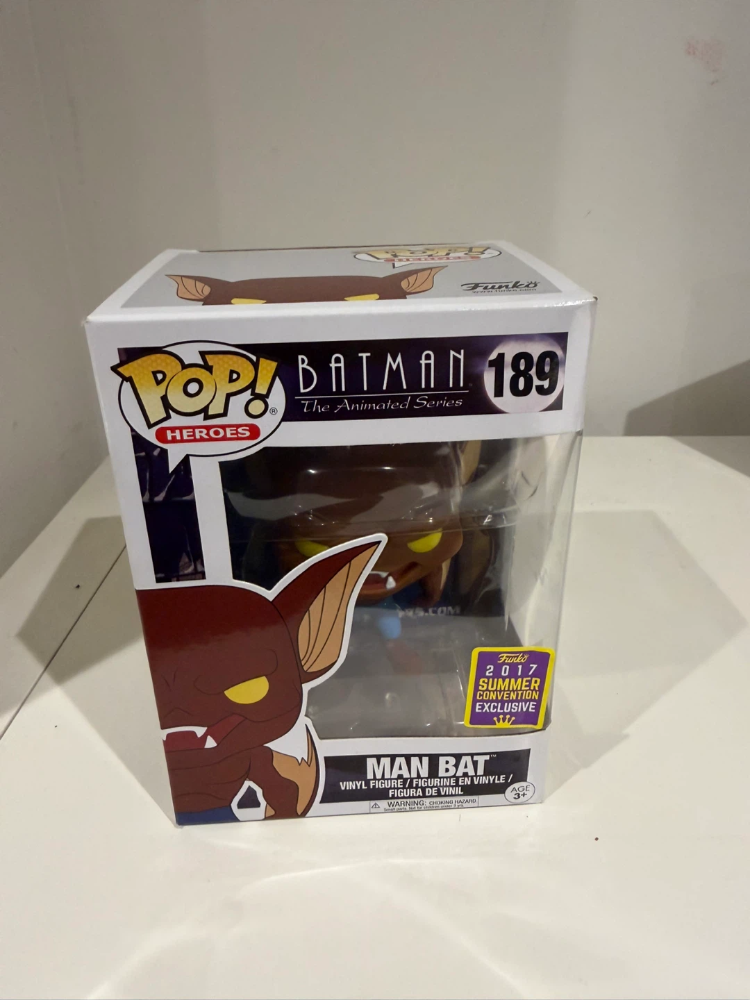 Funko Pop! Heroes Batman The Animated Series MAN BAT #189 2017