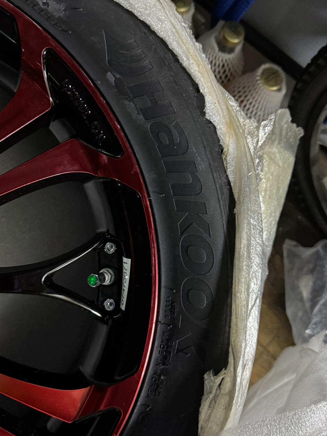 HD Wheels Red and Black Rim with Hankook Ventus V12 Tire - photo 4