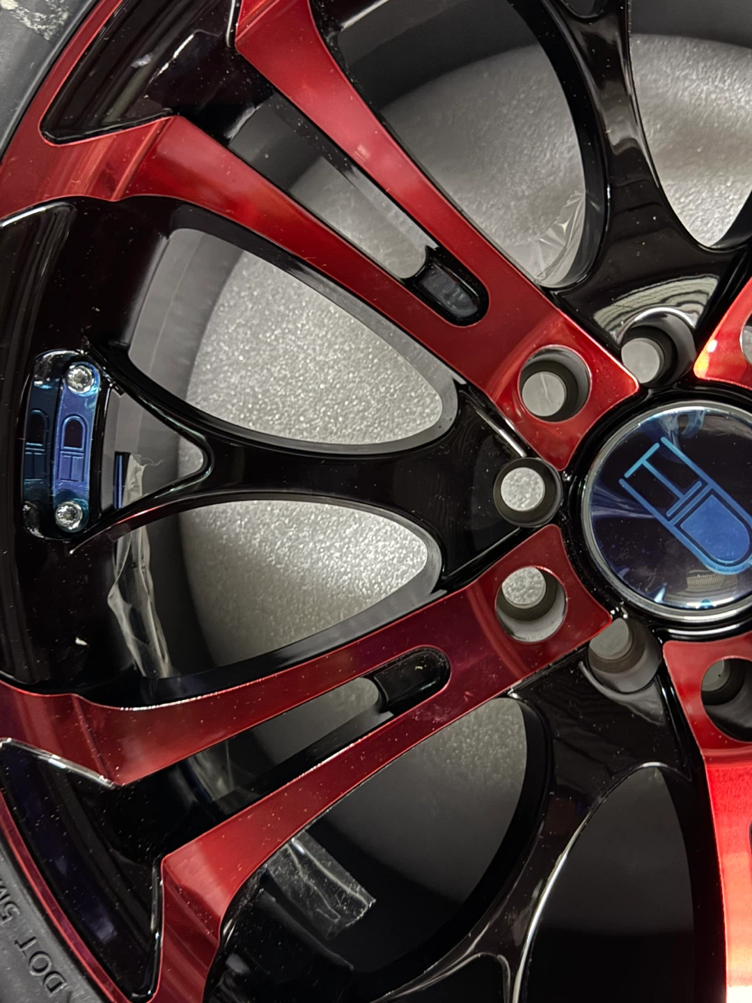 HD Wheels Red and Black Rim with Hankook Ventus V12 Tire - photo 5
