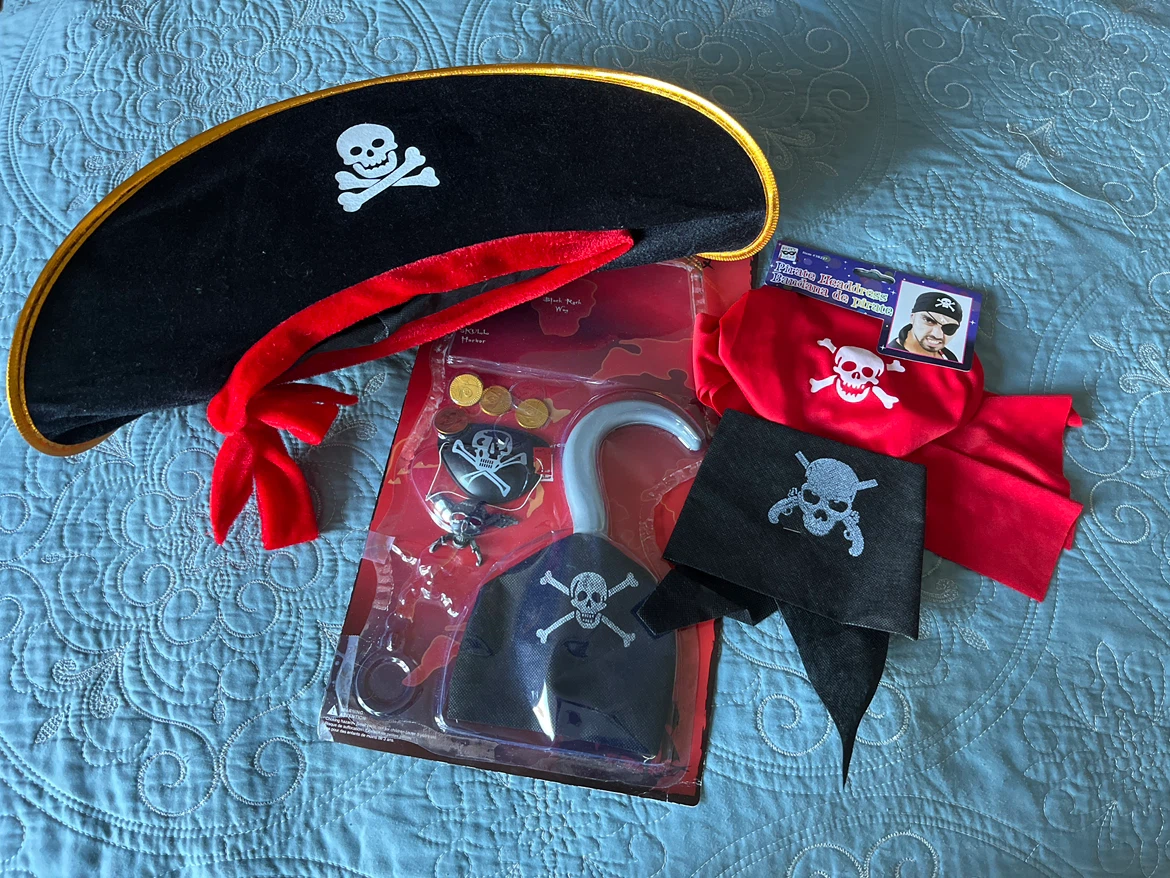 Pirate Costume Accessory Set