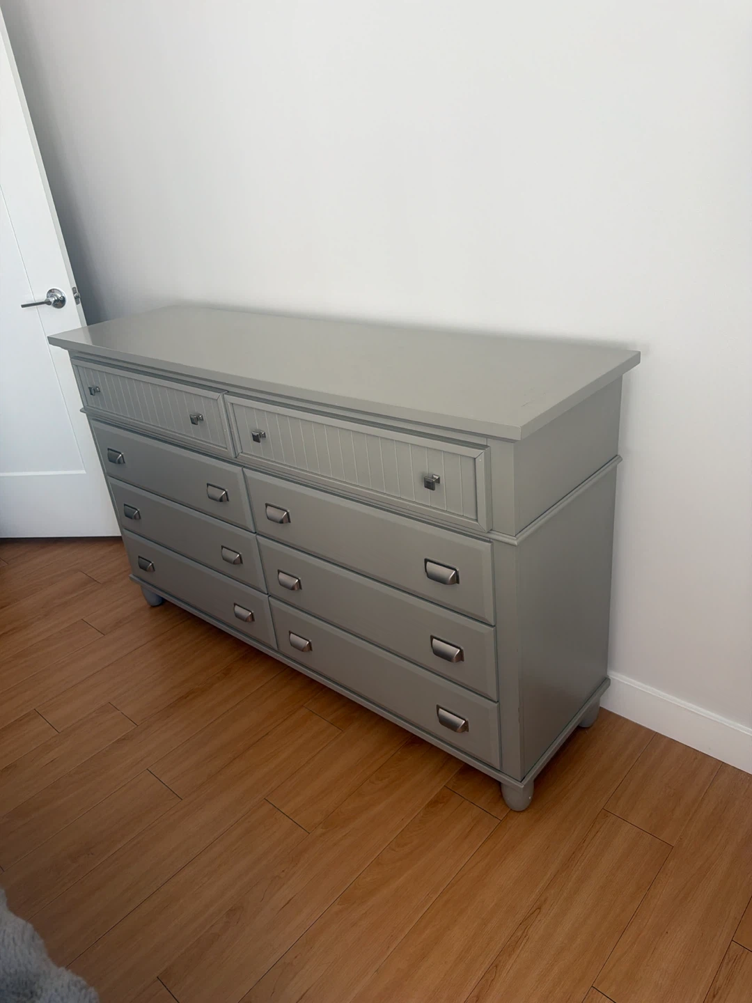 Gray Six-Drawer Dresser - photo 2
