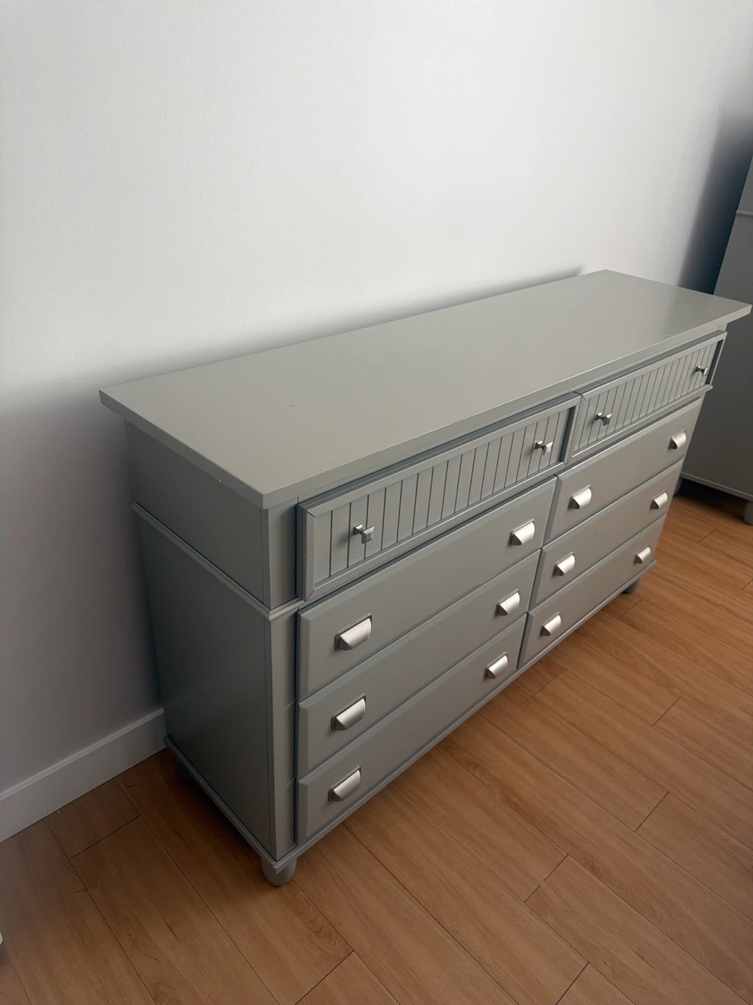 Gray Six-Drawer Dresser - photo 3