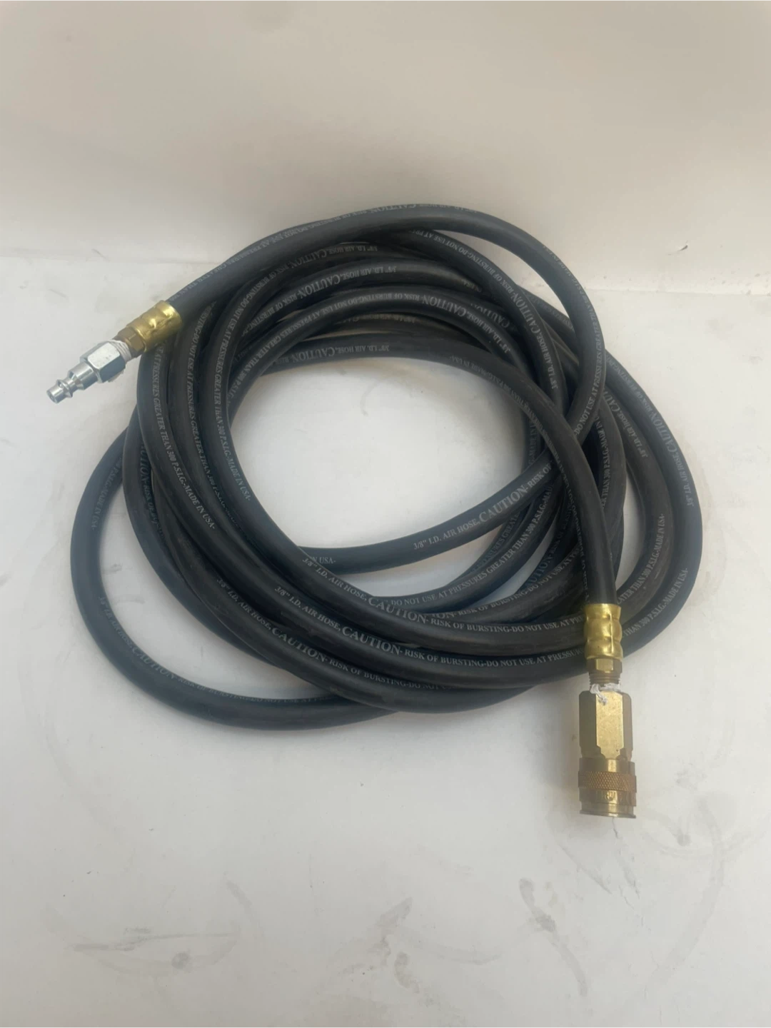 3/8 Inch I.D. Air Compressor Hose