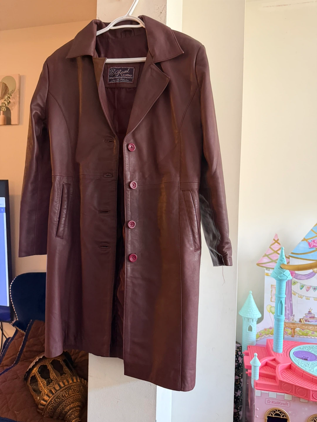 Ladies leather jacket