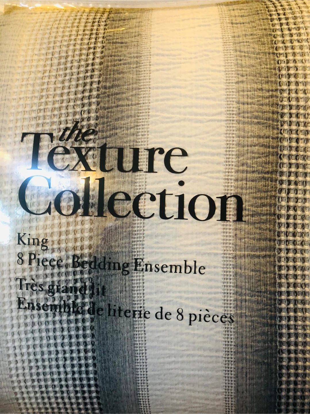 NEW King 8-Piece Bedding Set Ensemble - photo 3