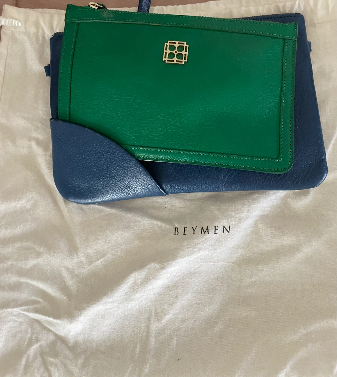 Beymen Leather Clutch Bag Set - photo 5