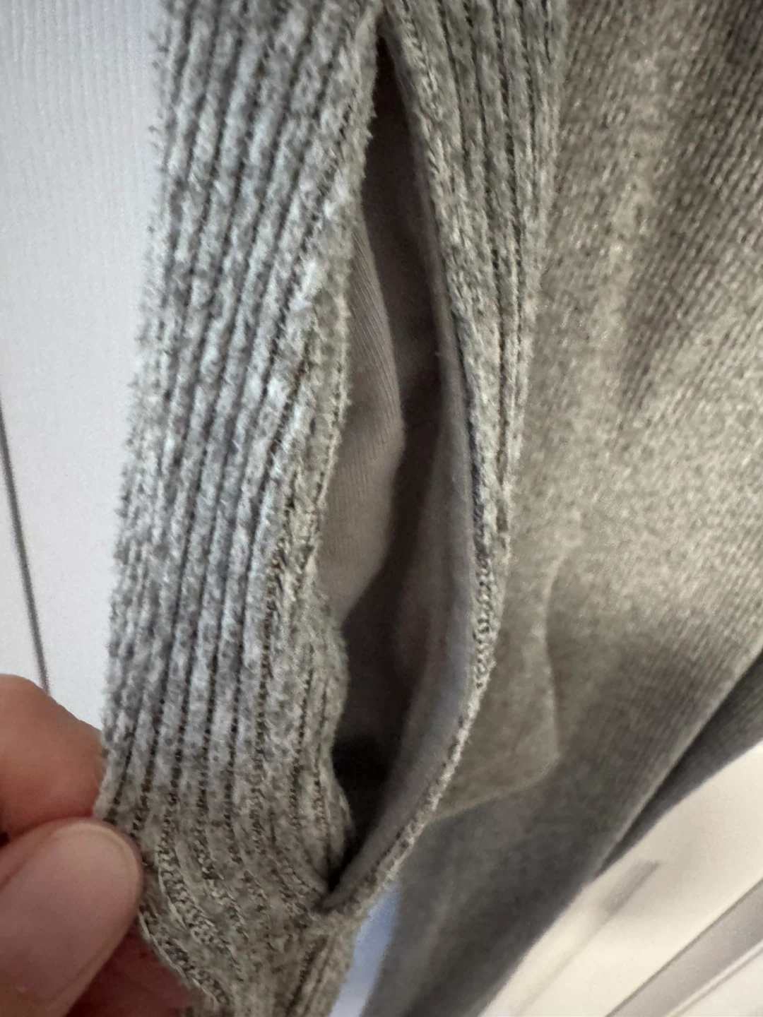 La Vie en Rose Grey Knit Jumpsuit - photo 4