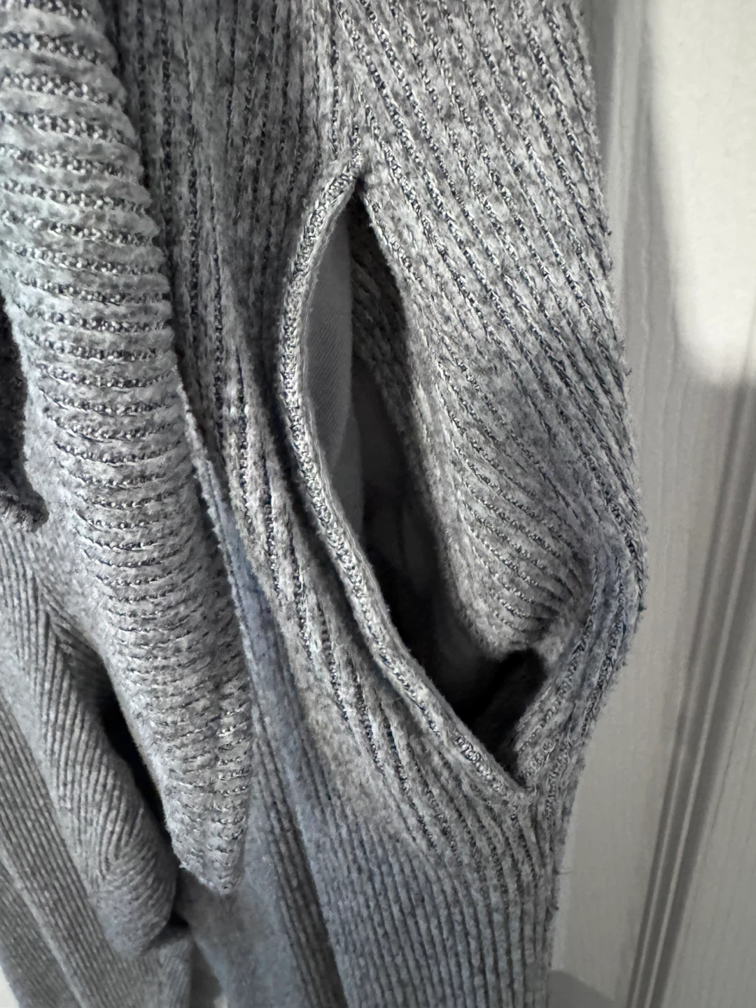 La Vie en Rose Grey Knit Jumpsuit - photo 5