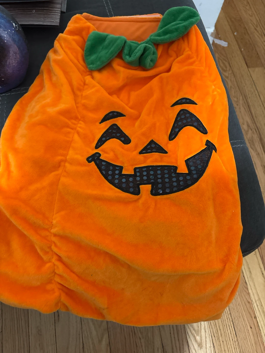 Plush Pumpkin Pet Costume size XL