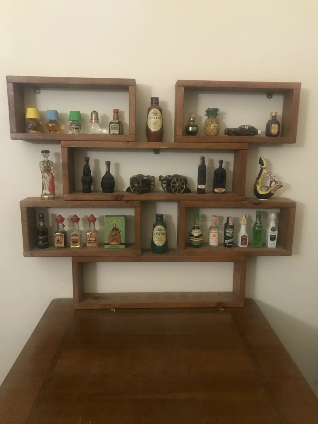 Empty miniature liquor bottles - photo 2