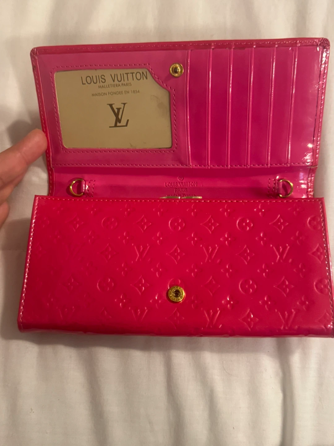Louis Vuitton  patented Vernis Wallet - photo 4