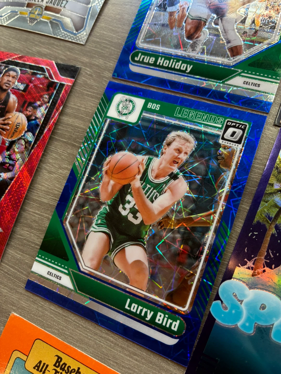 Larry Bird Donruss Optic Legends Basketball Card