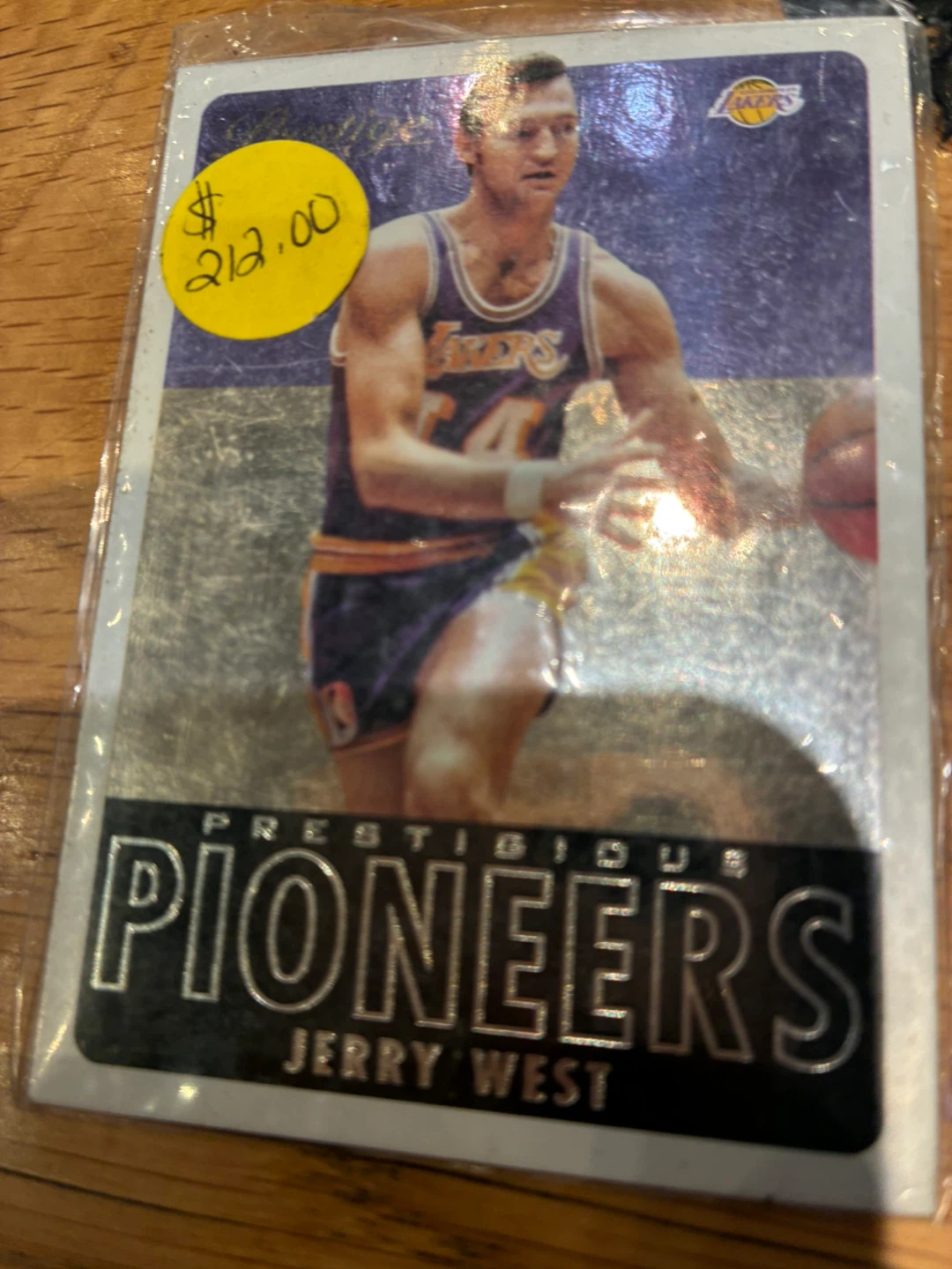 Jerry West Prestige Prestigious Pioneers Card