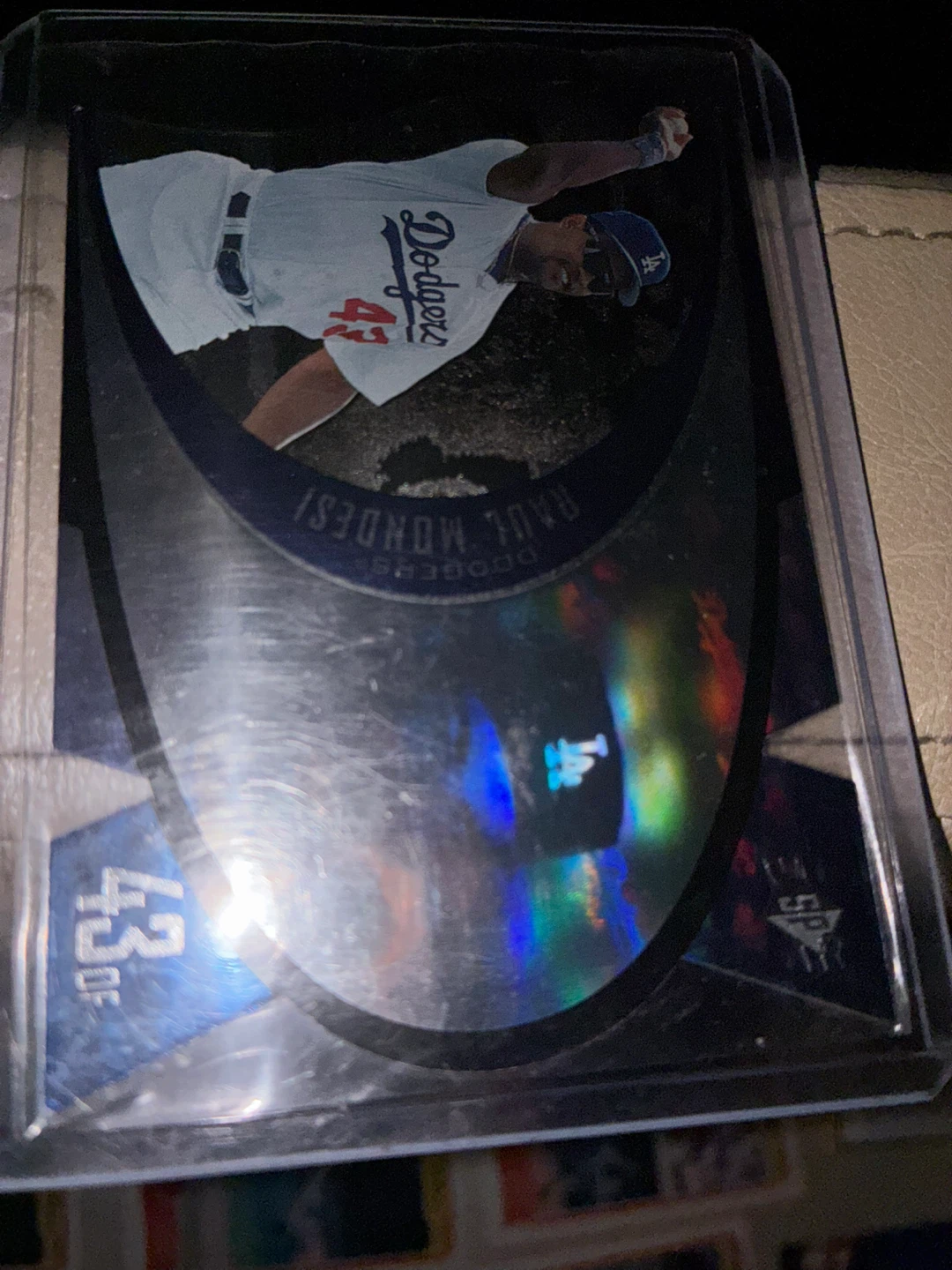 Raul Mondesi Los Angeles Dodgers Baseball Card - photo 2