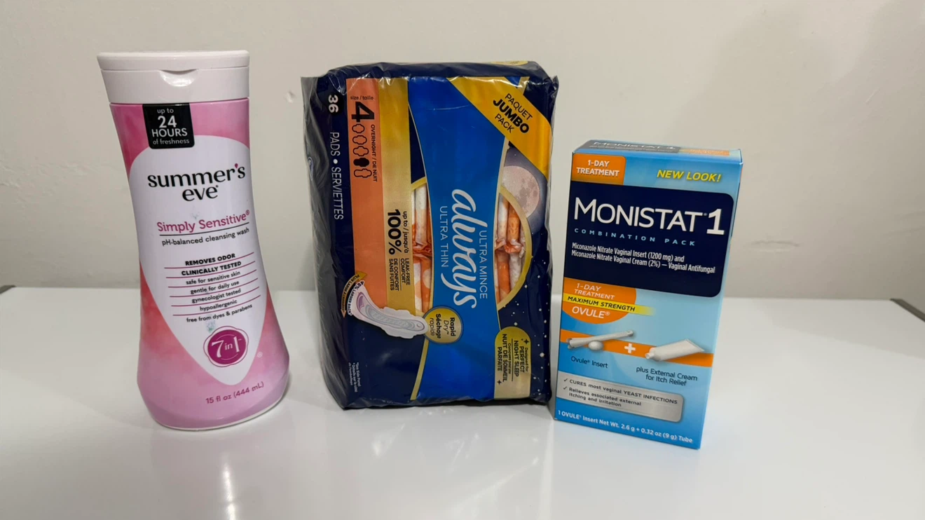 Feminine Care Products Bundle