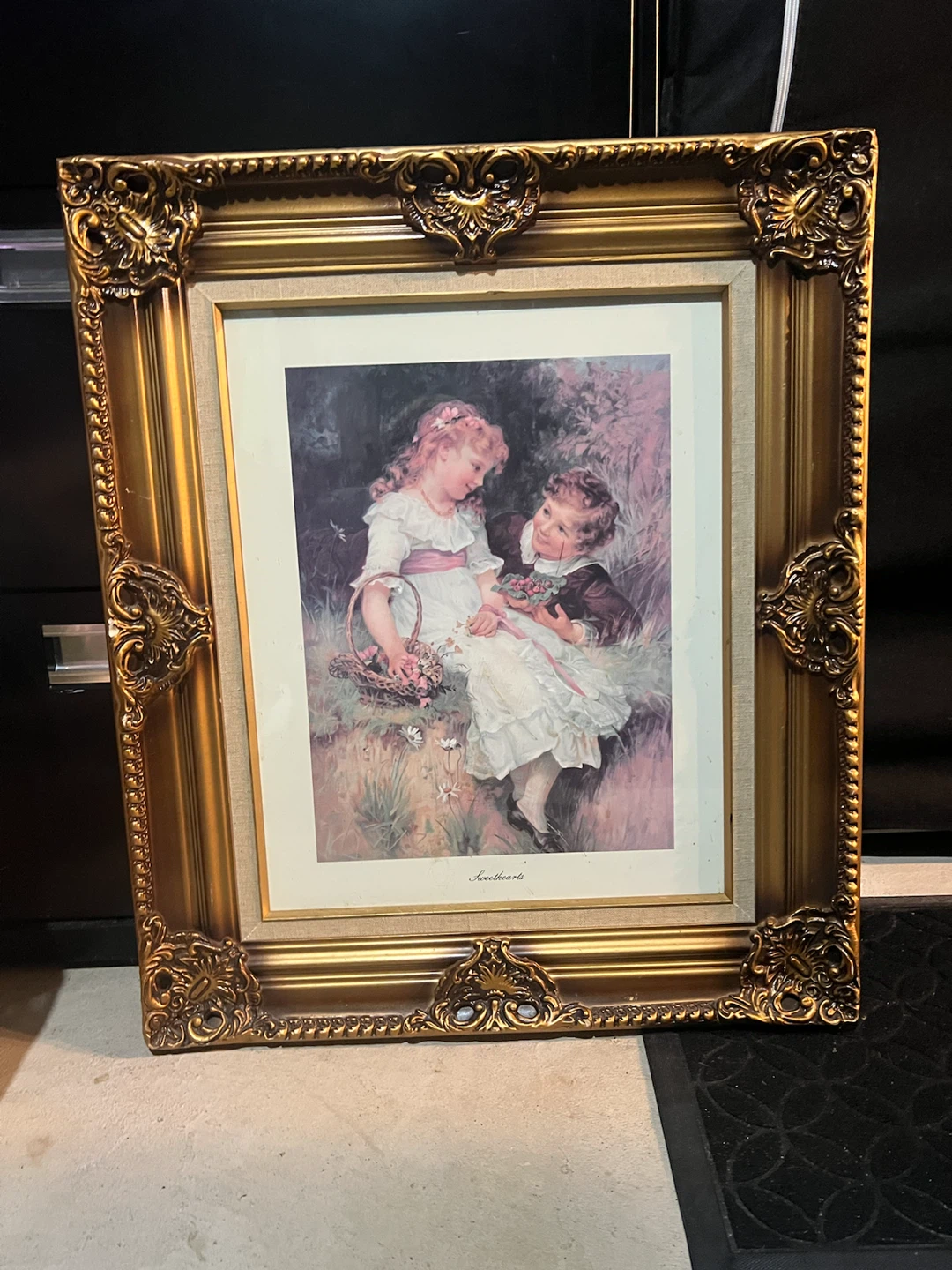 Sweethearts Framed Wall Art