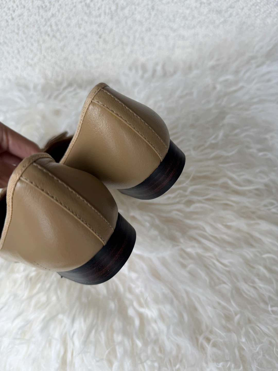 CHANEL ballerina flats Two-Tone Beige and Black - photo 3