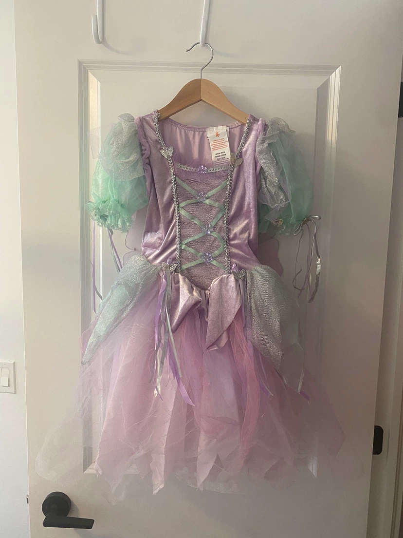 Girls Fairy Costume Dress 8-10 Medium