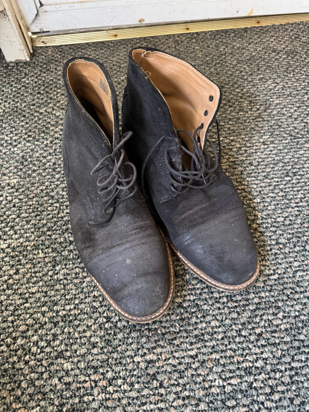 Black Suede Ankle Boots