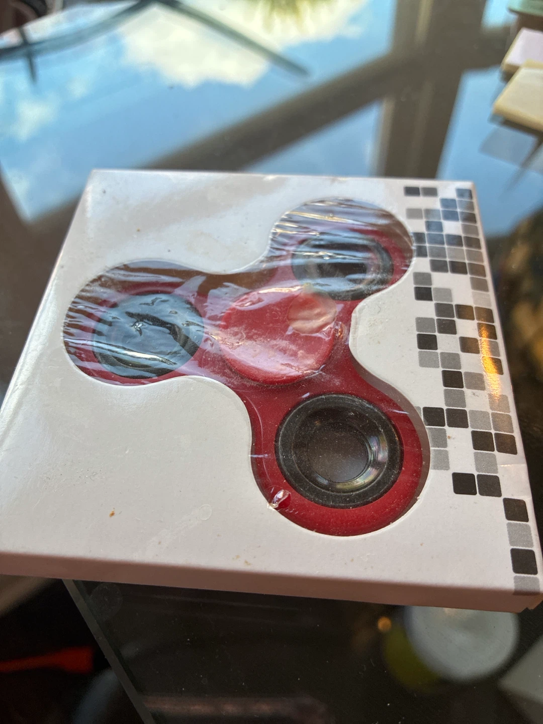 Red Fidget Spinner