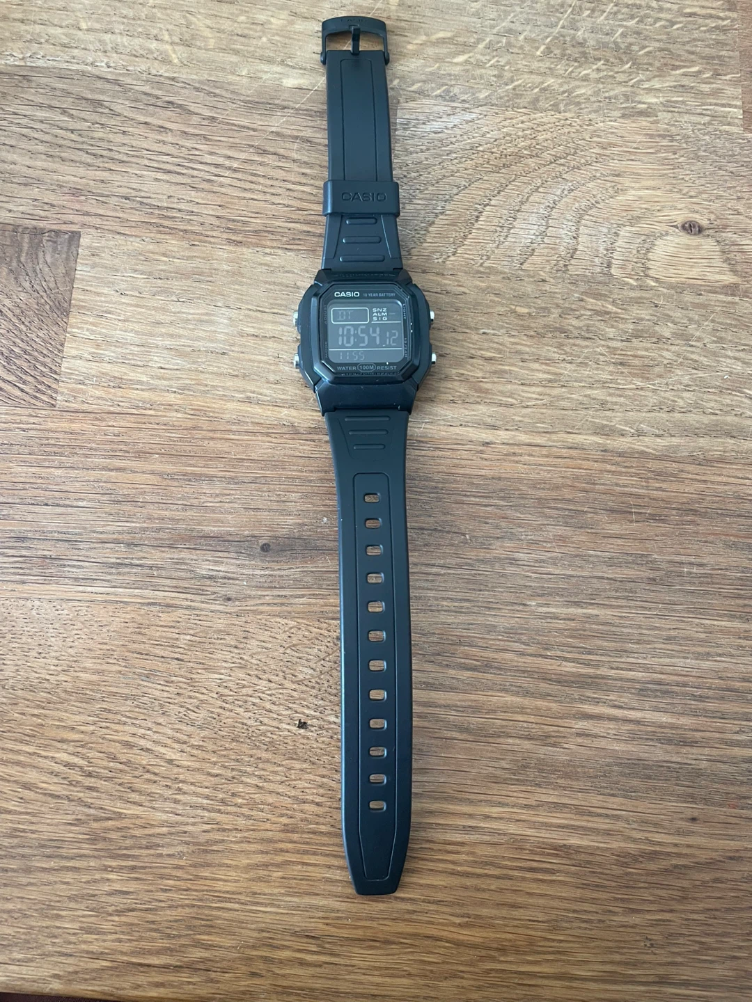 Casio W-800H Digital Watch – Black | 100M Water Resistant - photo 2
