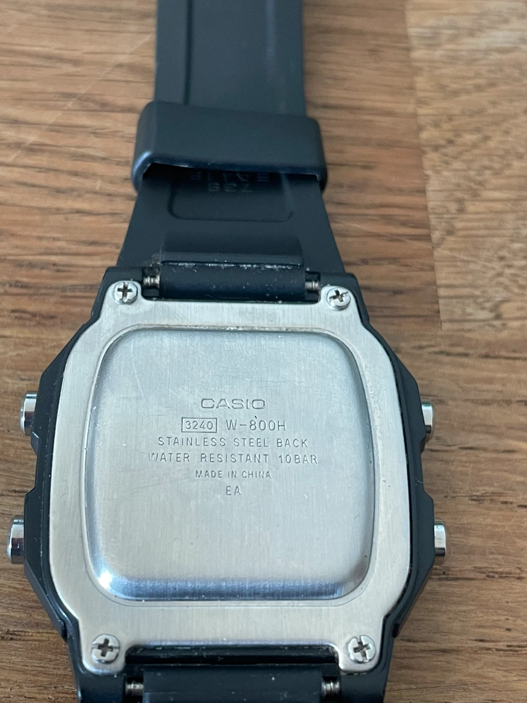 Casio W-800H Digital Watch – Black | 100M Water Resistant - photo 5