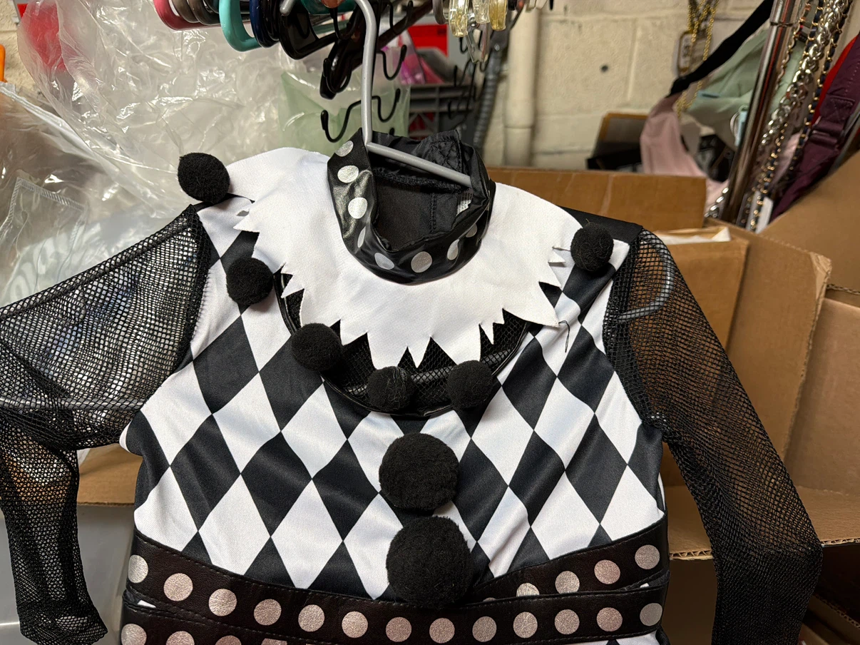 Black and White Harlequin Costume - photo 3