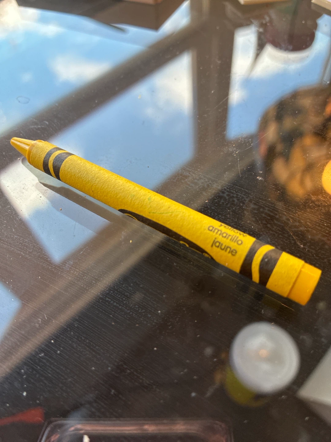 Crayola Yellow Crayon