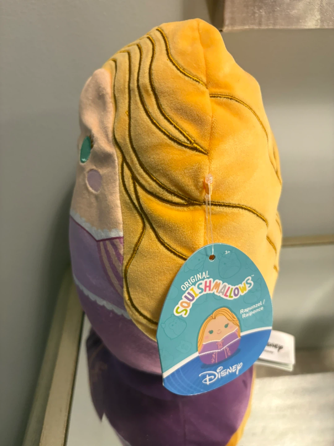 9” Disney Squishmallow Rapunzel plush toy NWT - photo 2