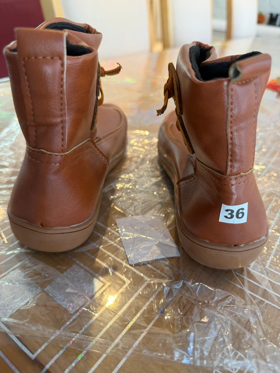 NEW Brown Ankle Boots Size 5/36 - photo 2