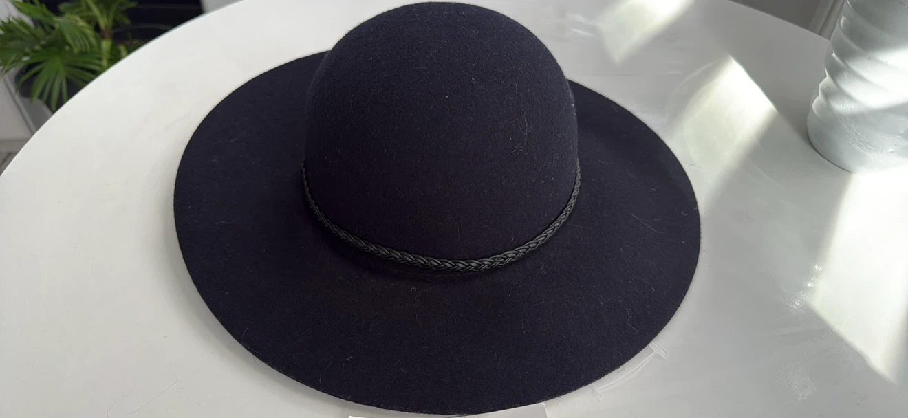 Thursdays navy blue women’s felt hat - photo 2