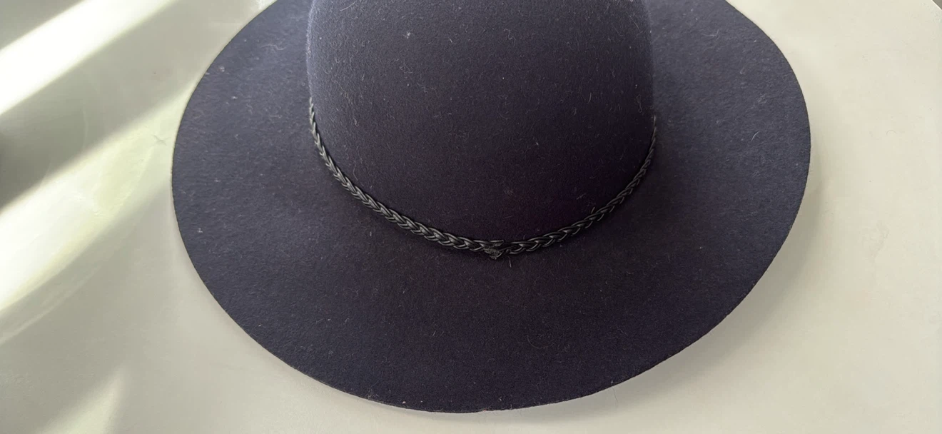 Thursdays navy blue women’s felt hat - photo 4