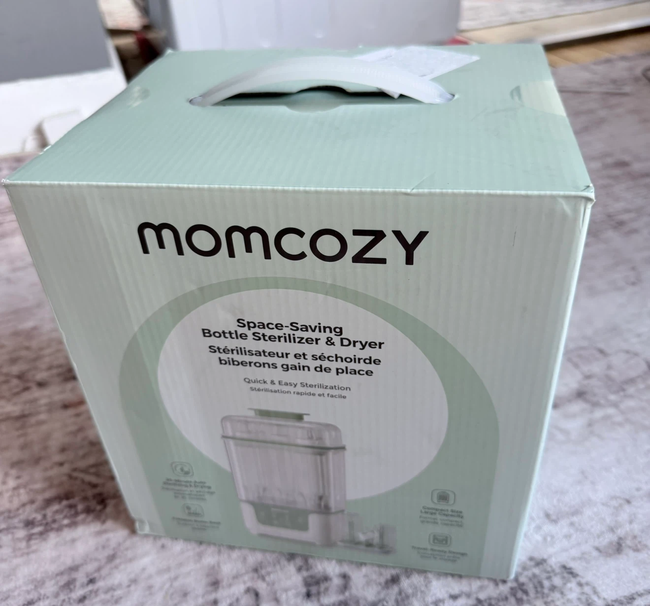 Momcozy Bottle Sterilizer & Dryer Sealed Box unopened