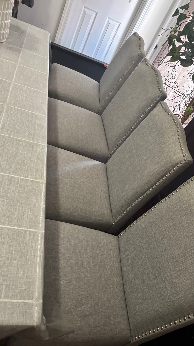 Set of 4 Upholstered Dining Chairs
