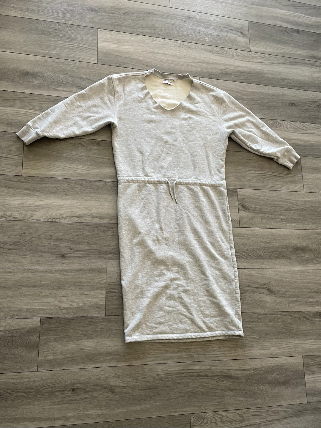 Grey Sweatshirt Dress