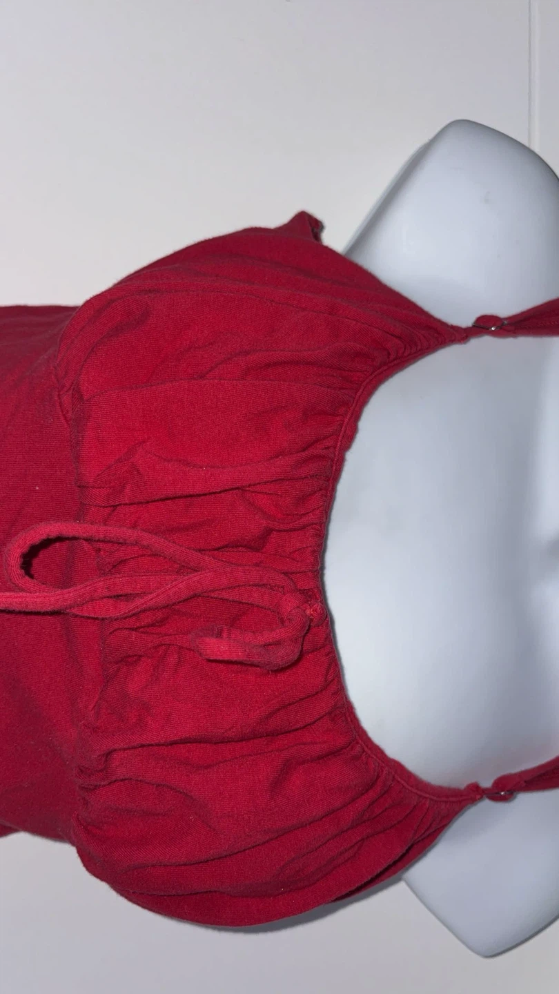 Hollister Modern Ruched Cami Crop Top - photo 2