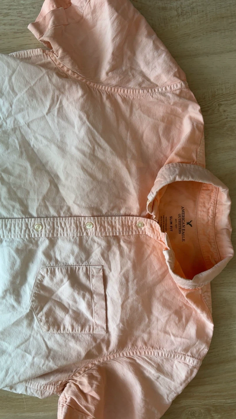 American Eagle Modern Dip-Dye Oxford Shirt - photo 2